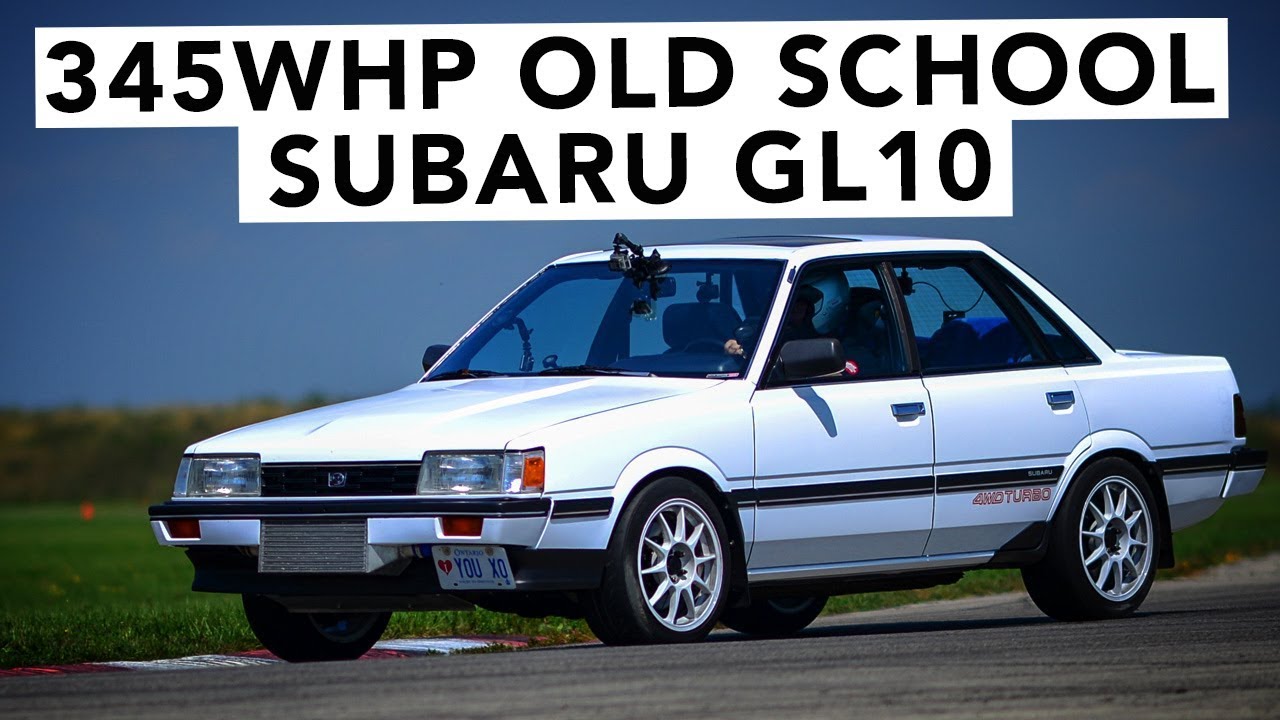 It's A Death Trap! EJ Swapped Subaru GL10 Track Review