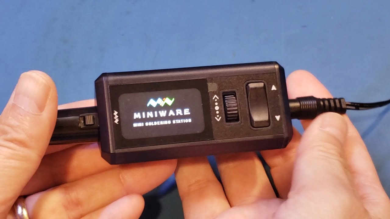 Мини-паяльная станция Miniware TS1M мощностью 200 Вт с жалами 210/245