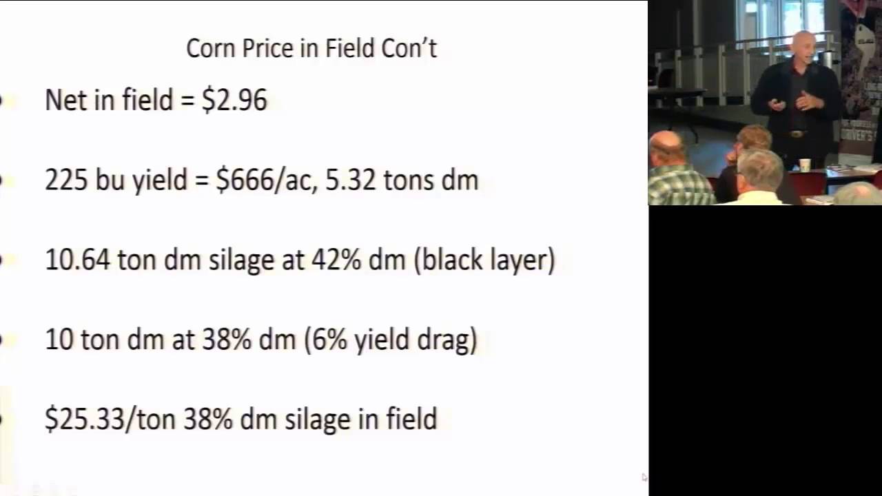Economics of silage use and proper pricing, Silage for Beef Cattle Conference