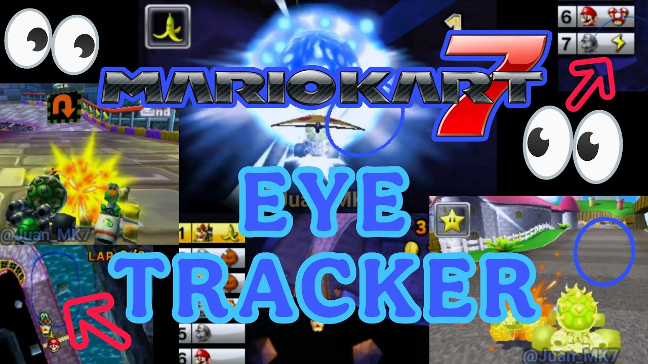 Mario Kart 7 Pro uses an EYE TRACKER!?!? (1of 2) [Nintendo Network 2022 Worldwide Races] #mariokart7