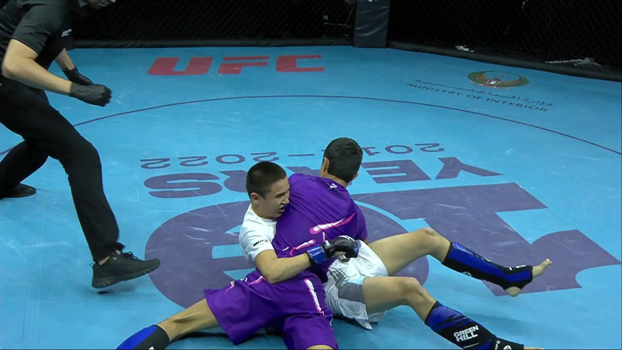 Samat Tulegenov KAZAKHSTAN VS Islom Saidov TAJIKISTAN ABU DHABI 2022