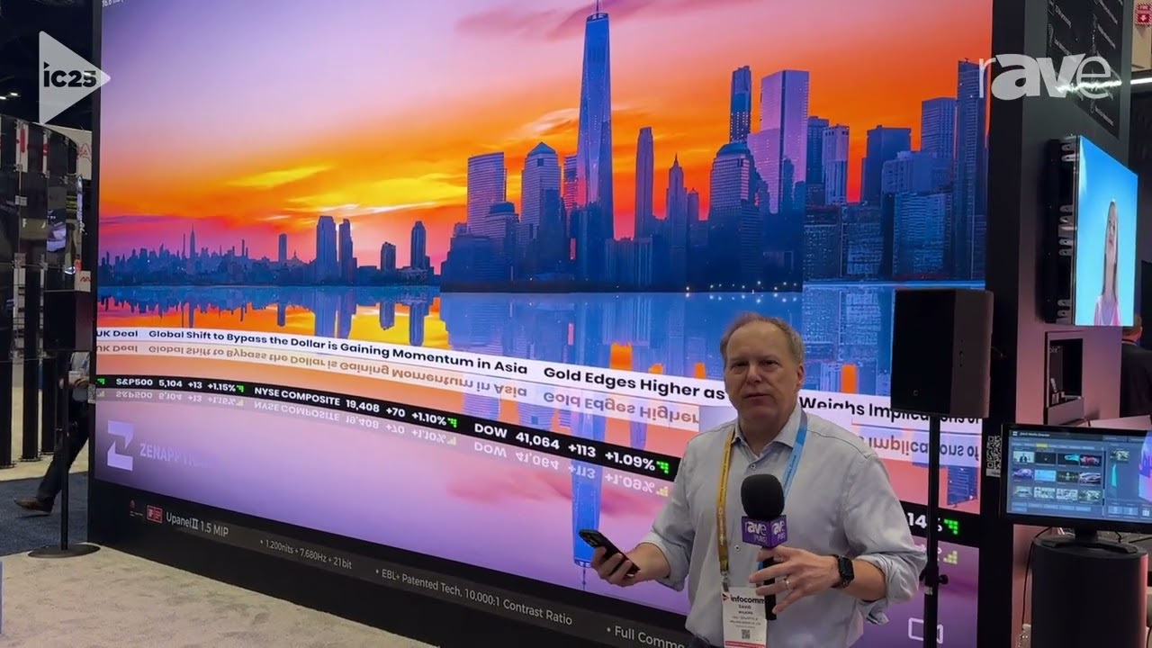 InfoComm 2025: Zenapptic AI Demonstrates ZEN3 Immersive Experience Platform at Unilumin Group Booth