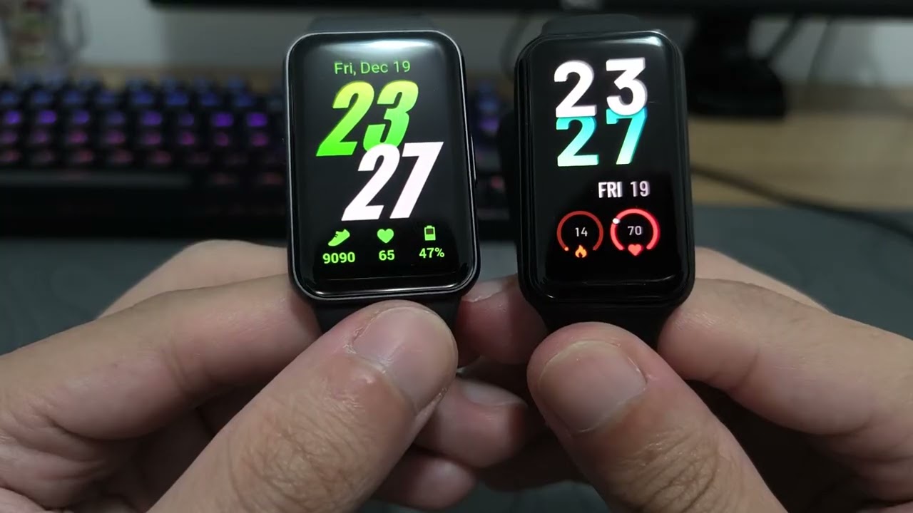 Samsung Galaxy Fit 3 vs Amazfit Band 7: qual é a diferença entre elas?