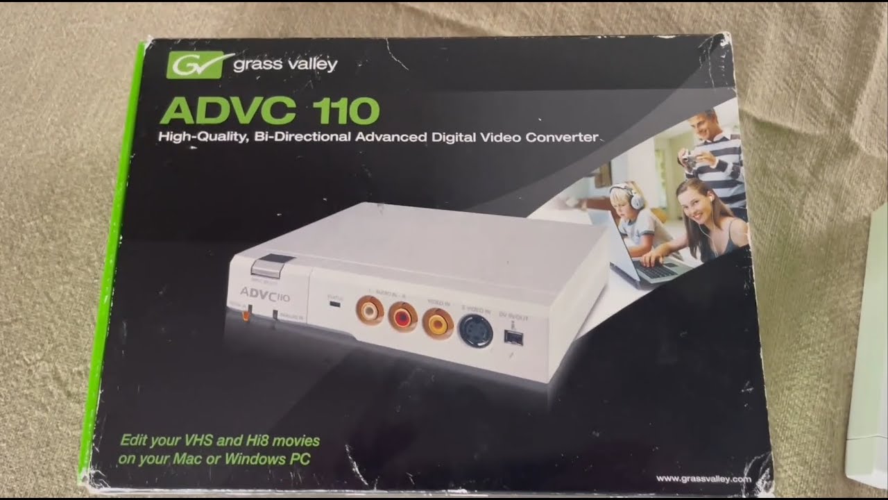 Canopus ADVC 110 Video Converter Walkthrough