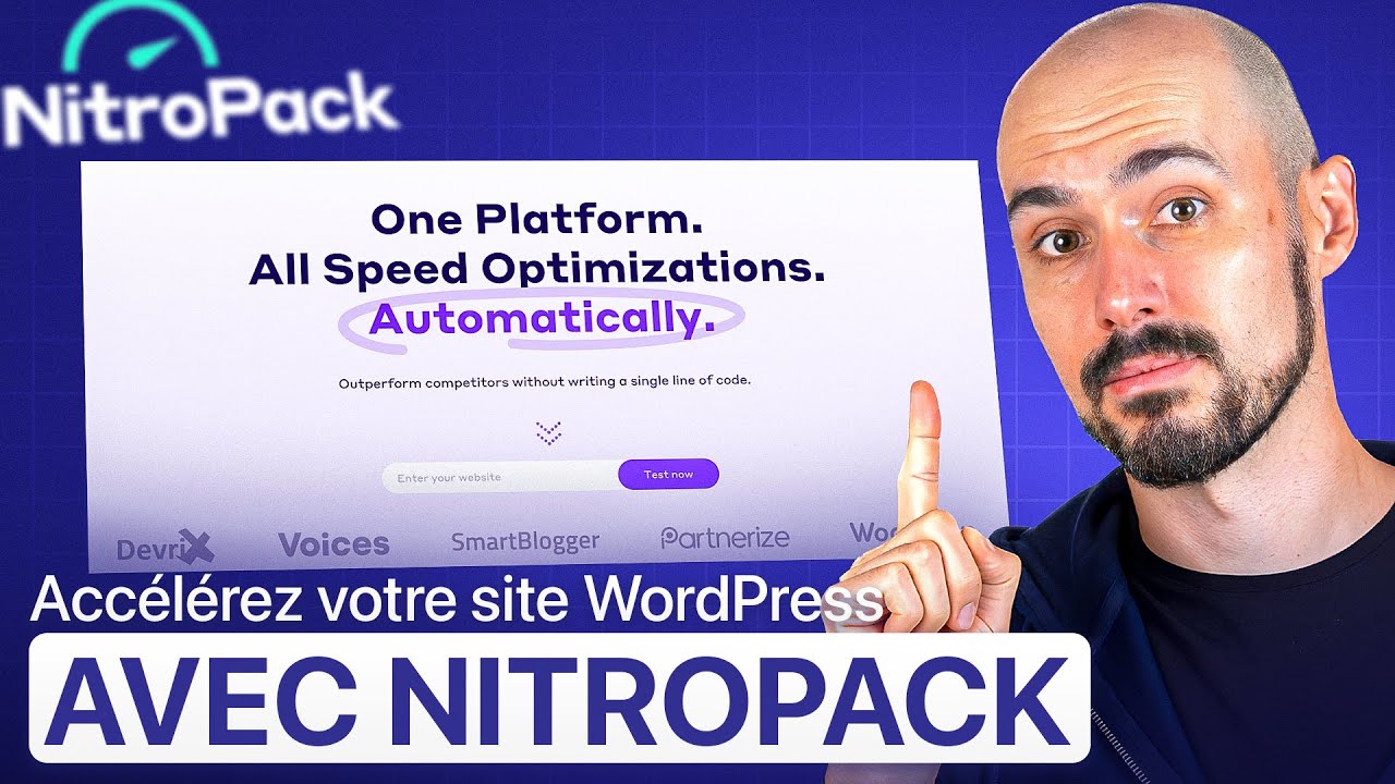 Comment acc&eacute;l&eacute;rer votre site WordPress avec NitroPack (Tuto 2025) 🚀