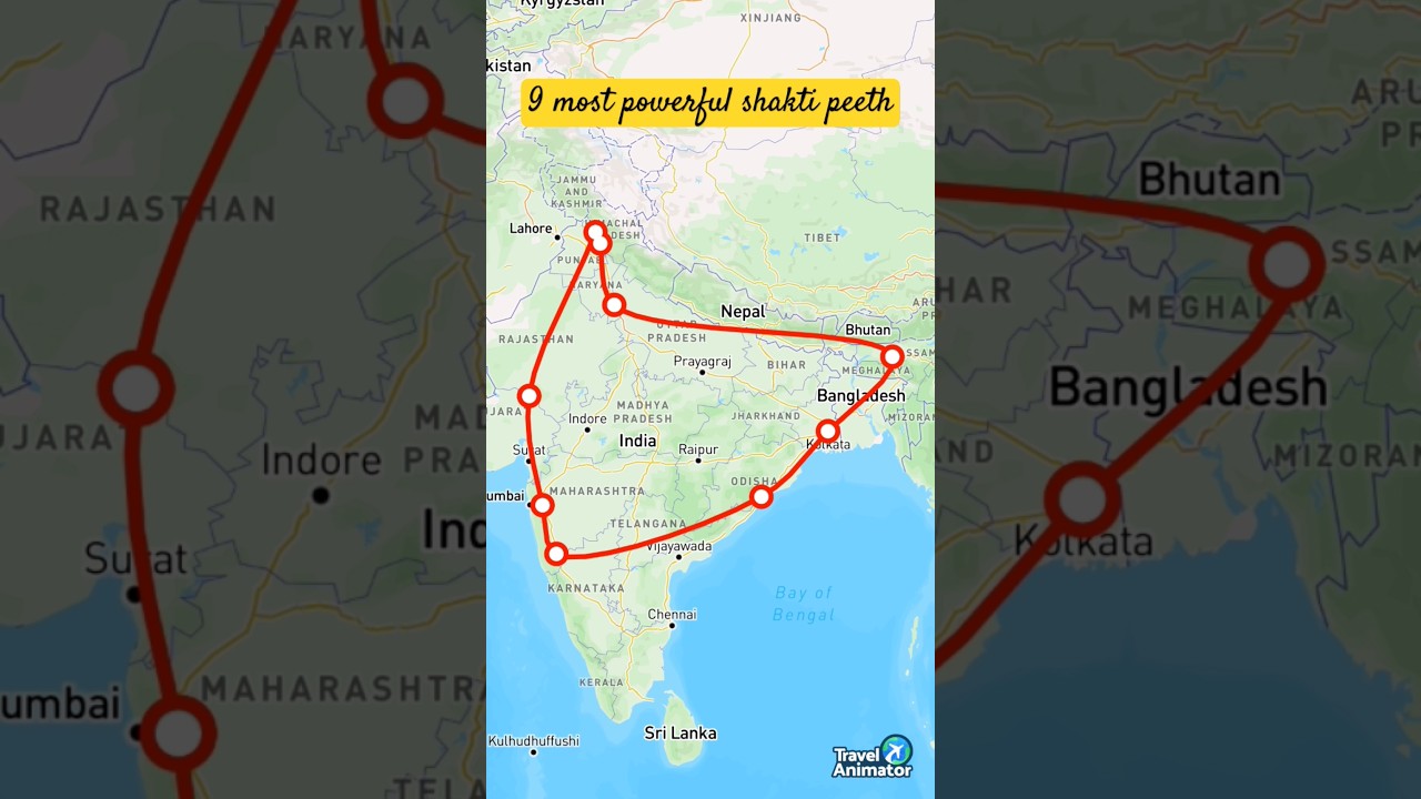 9 most powerful shakti peeth temples to visit | #navratri  #shaktipeeth #jyotirling