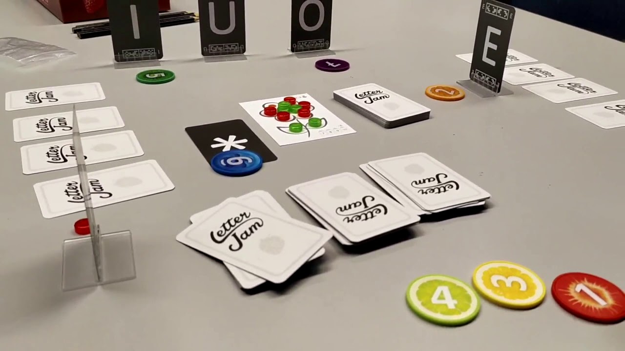 LETTER JAM: videotutorial del gioco in scatola