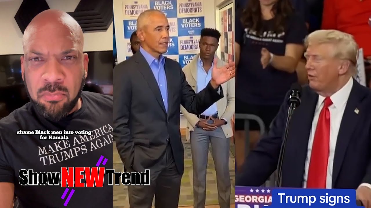 Obama Controversy news | Democrats Loose Votes | Black Americans Support Donald Trump #shownewtrend