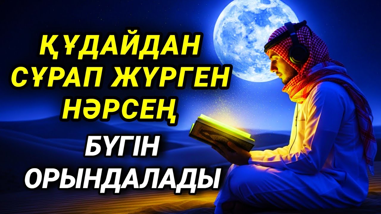 ☝️💥 Қуаныштан жылайсың себебі жете алмай жүрген арманың орындалады иншалла 🤲💯