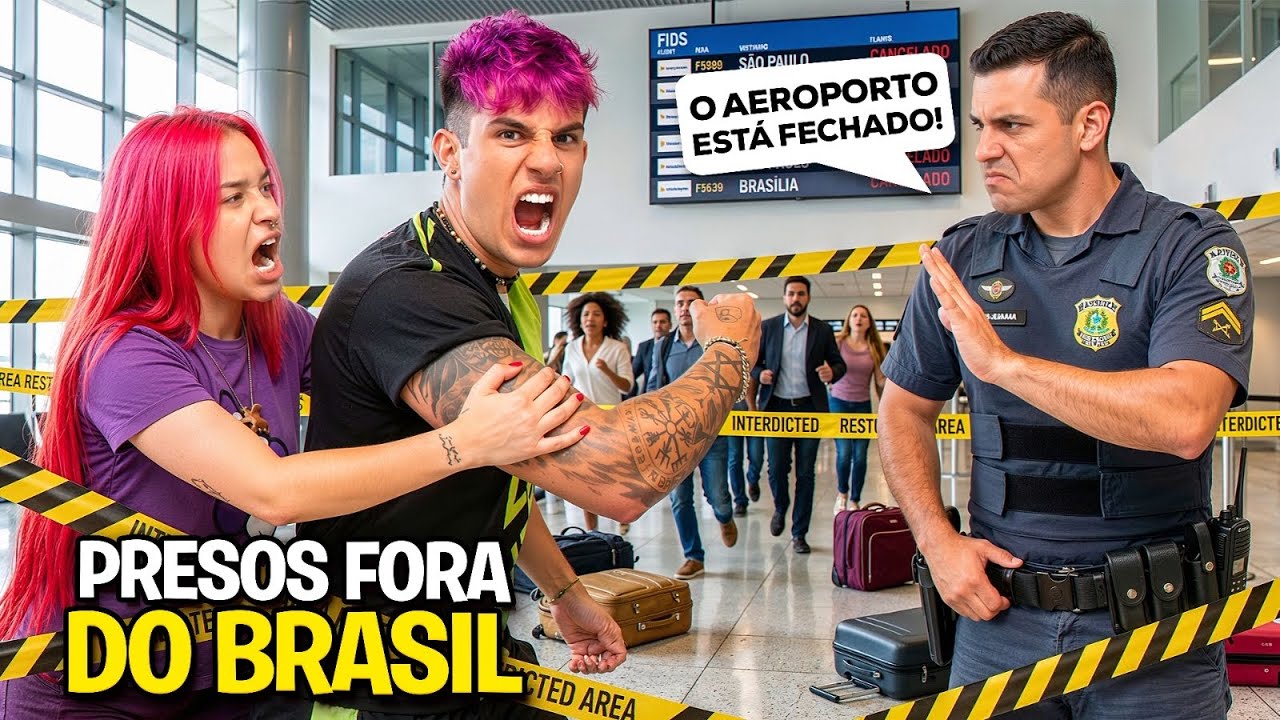 FICAMOS PRESOS FORA DO PAÍS *não vamos voltar