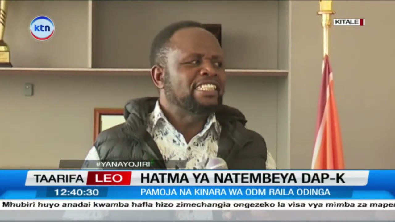 Gavana Natembeya afichua sababu za kutaka kuondoka DAP-K na dira yake kwa jamii ya Mulembe.