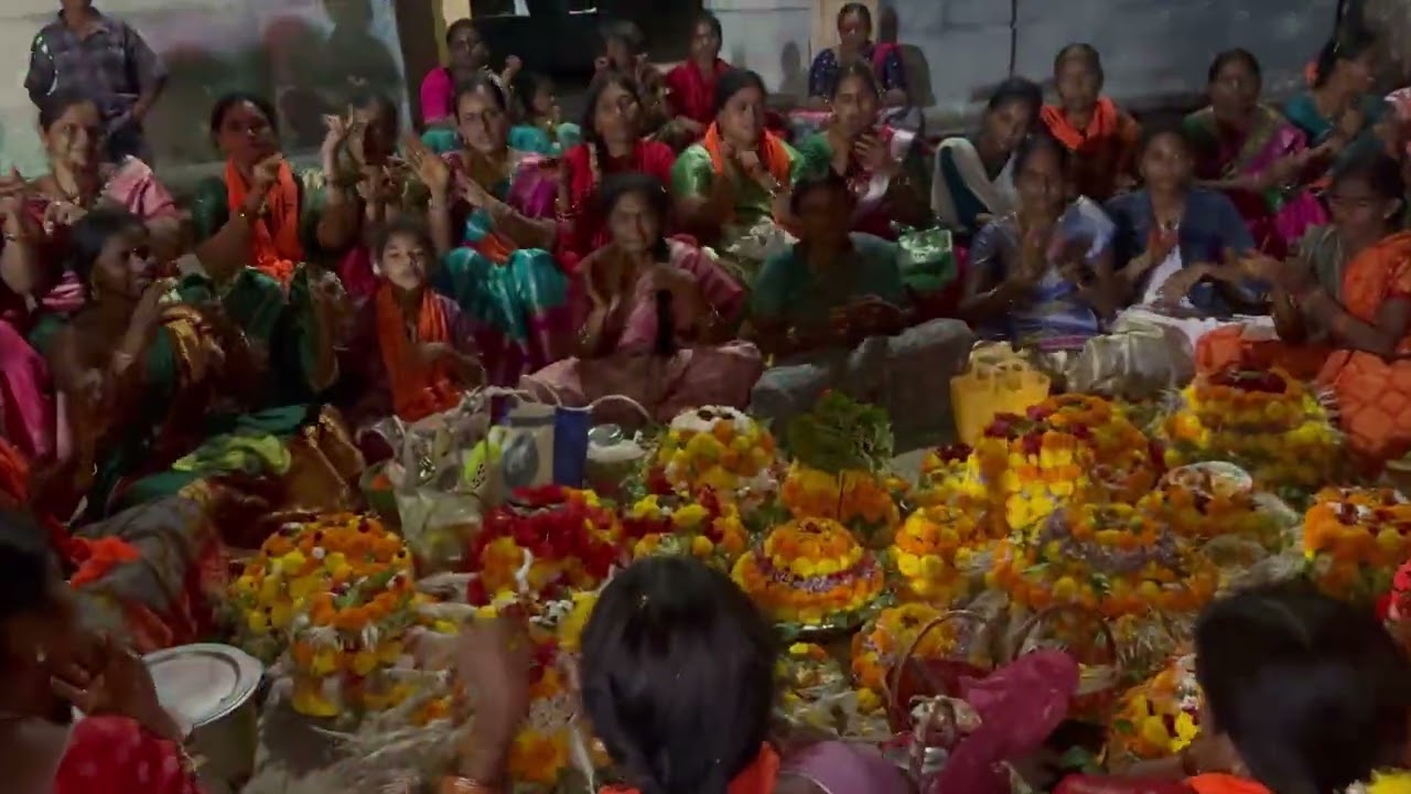 Bathukamma last day 2025