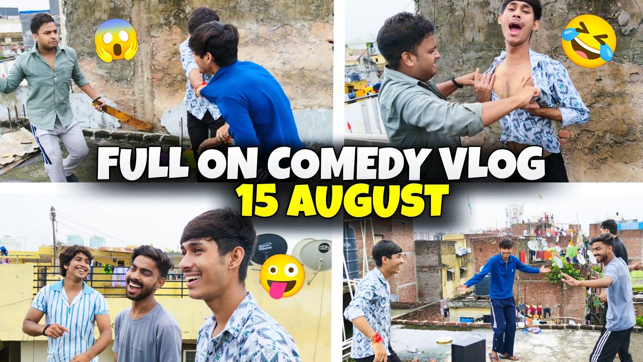Independence Day 2025 Vlog | 15 August Celebration Funny Moments | Desi Comedy Vlog