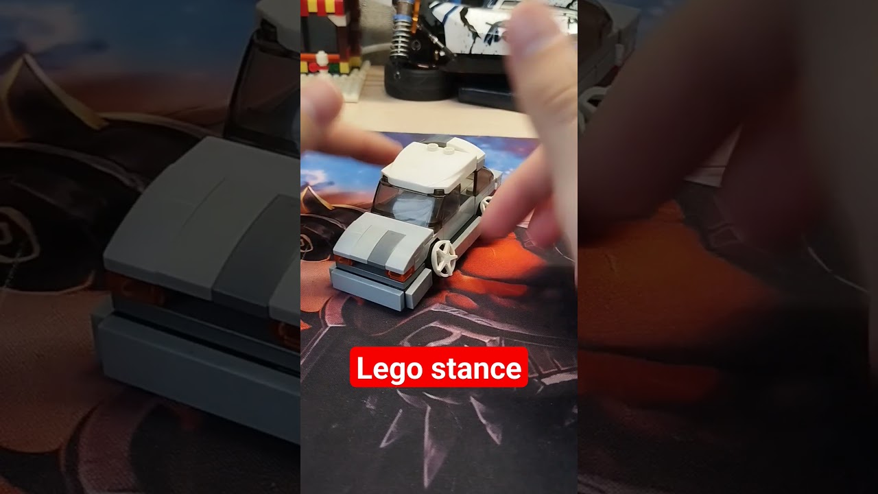 Lego stance car Nissan Silvia s13 #4wlc 😄