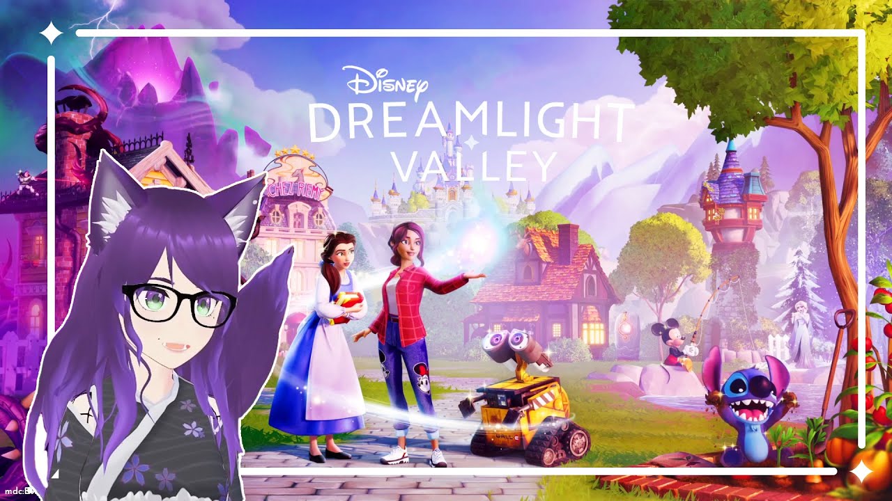 First experience with Disney Dreamlight Valley! Is it as fun as everyone says? || VTUBER