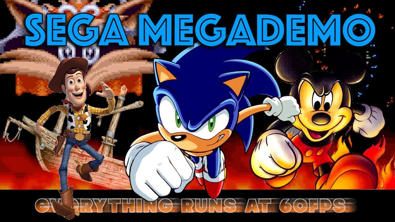 SEGA Genesis MEGADEMO - showcasing groundbreaking FX used in our 16-bit games