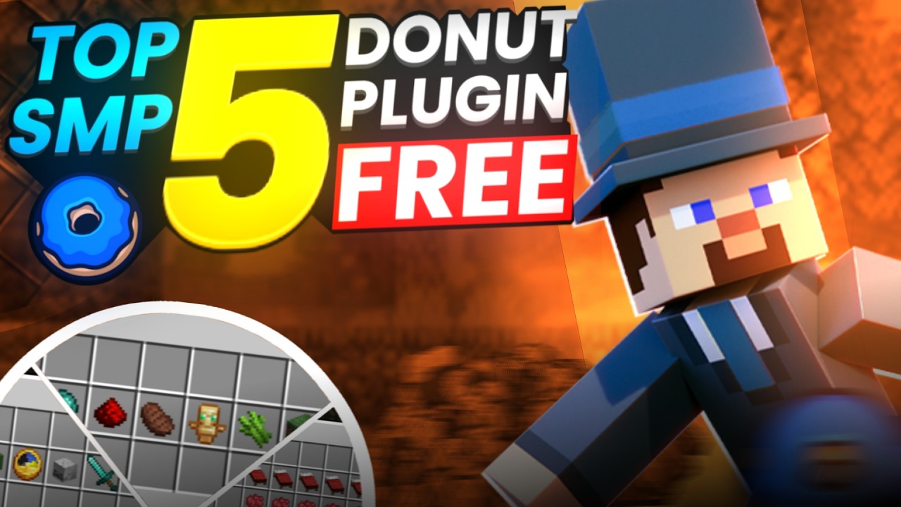 Top 5 FREE Donut SMP Plugins for Your Minecraft Server! (2025)