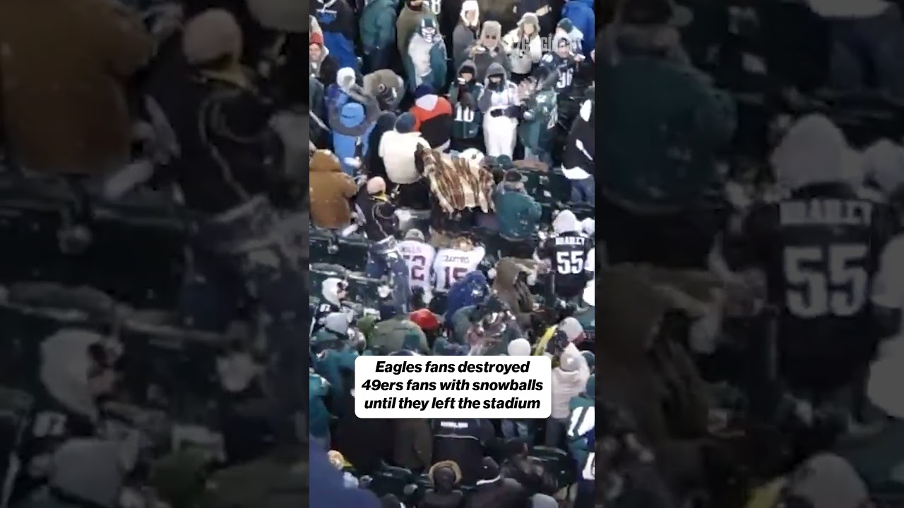 Eagles fans are PASSIONATE 😳 
