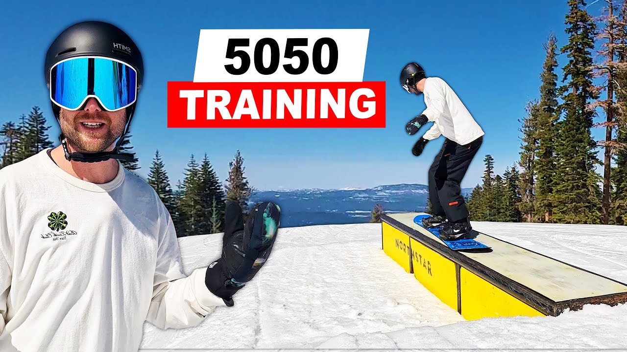 Practice Your 5050 Snowboard Tricks the Easy Way