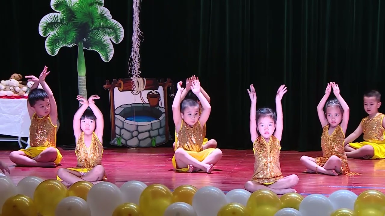 Yoga Kids - Mẹ yêu ơi - Lớp Doh trường mầm non tư thục Hạt Vừng 34/36 phố Đào Tấn - Ba Đình - Hà Nội