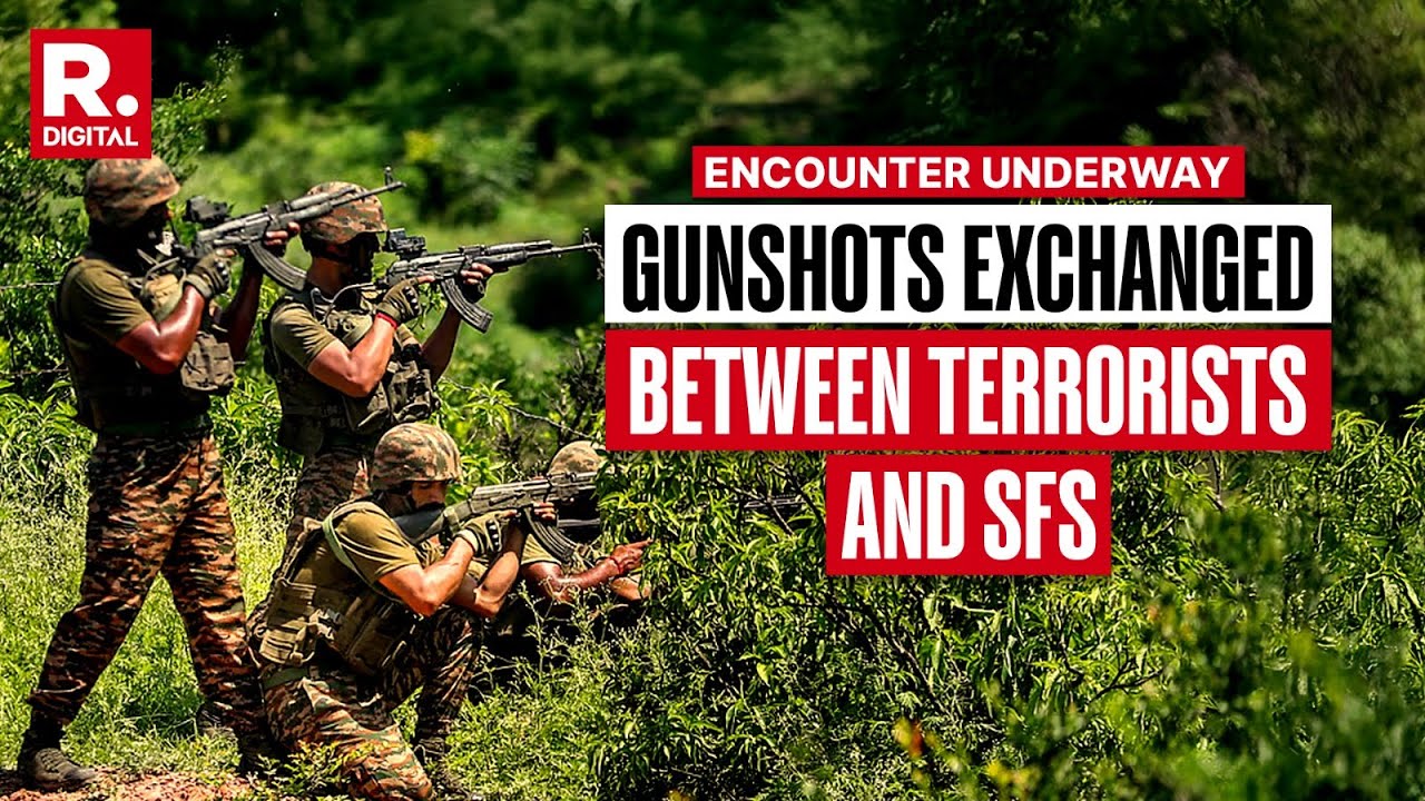 Gunshots Exchanged Between Terrorists And SFS, 1 Para Soldier Injured | Kulgam | J&K