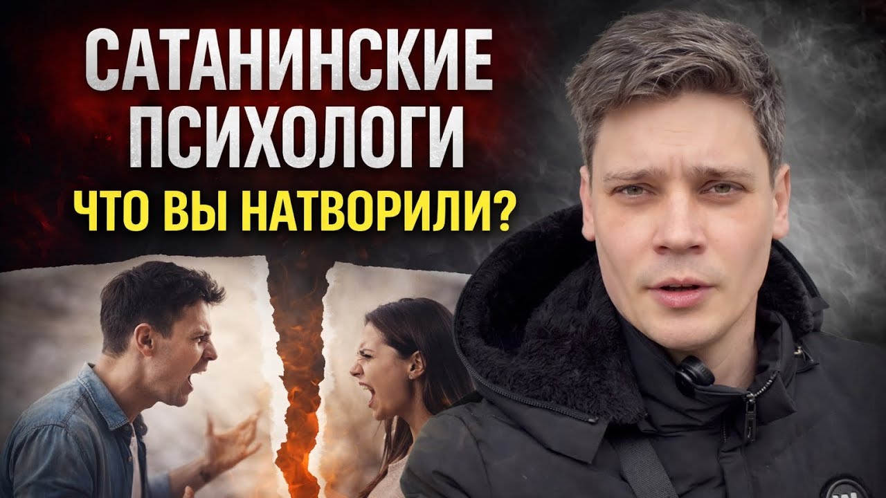 Сатанинские психологи что вы натворили. Института брака больше нет ! @Valentin Dnipro