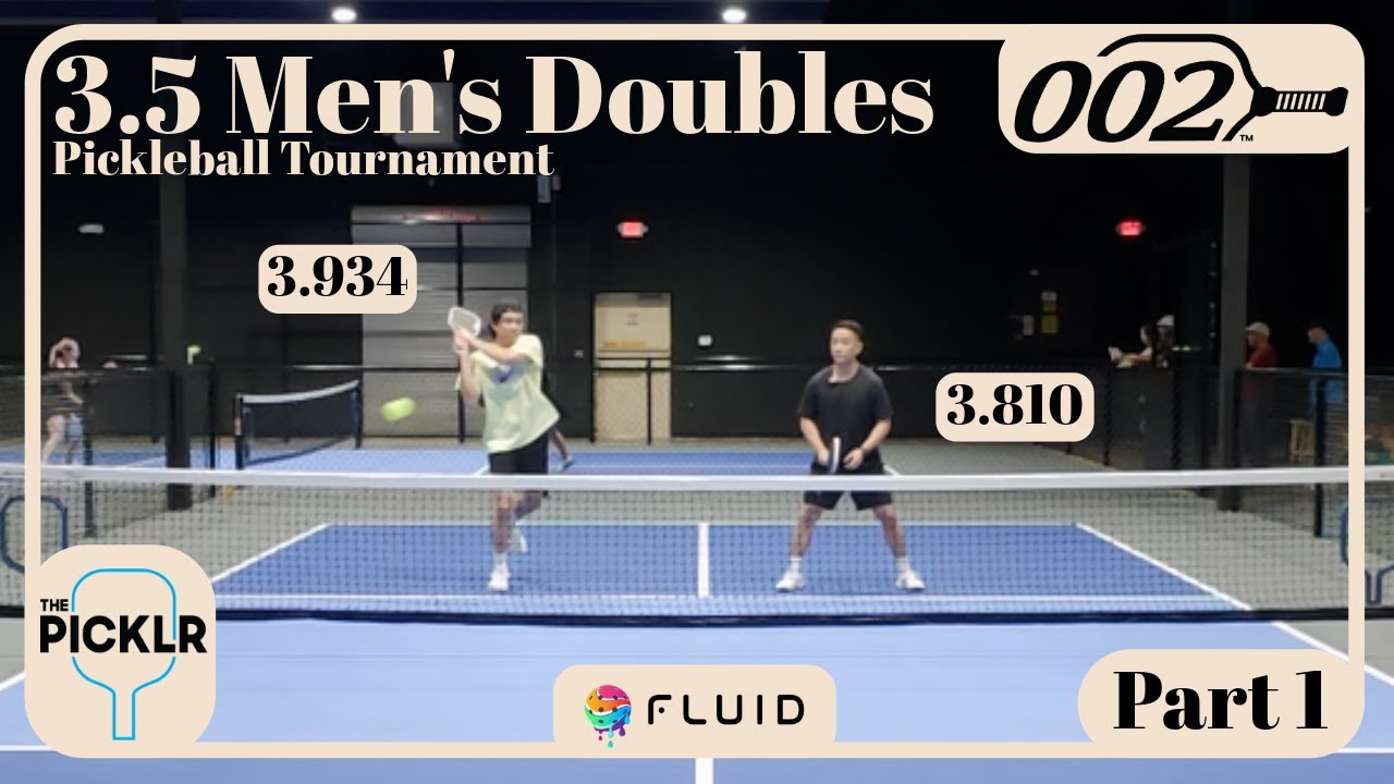 002 Pickleball Tournament - 3.5 DUPR Division at The Picklr Round Rock - (3.9 DUPR) - Part 1/2