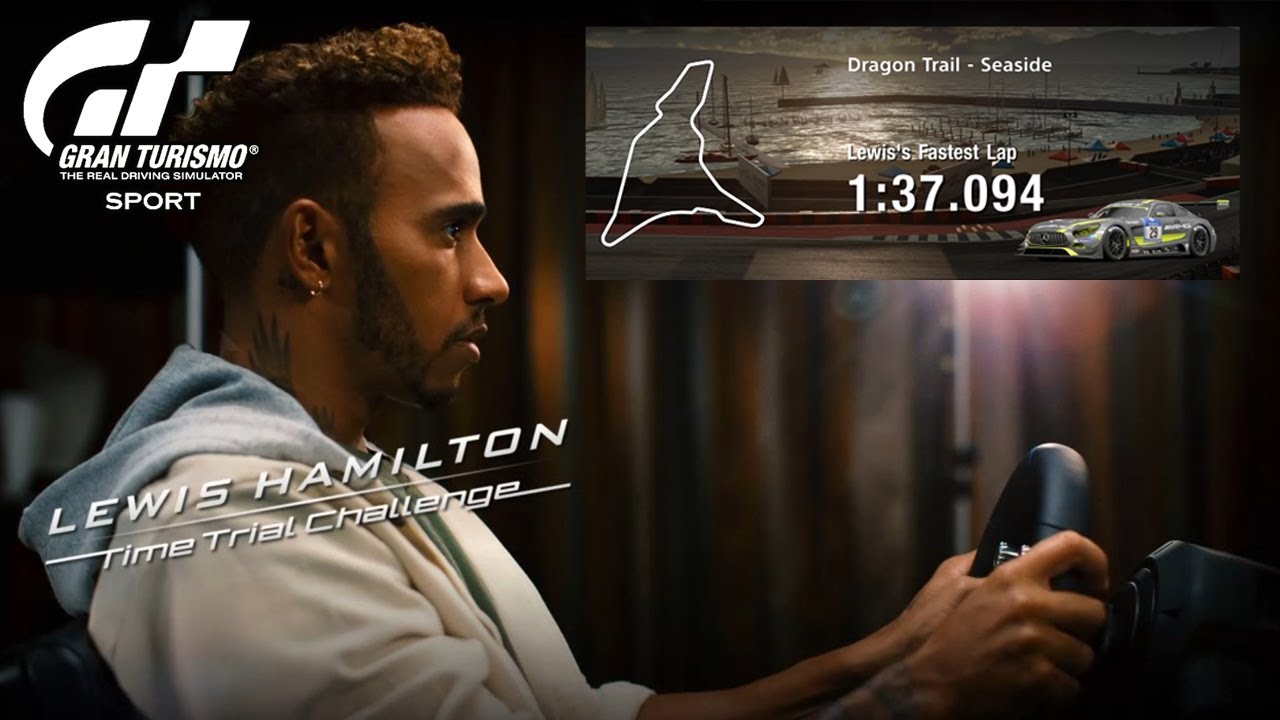 GT Sport Hot Lap // Lewis's Fastest Lap @ Dragon Trail Seaside  1:37.094