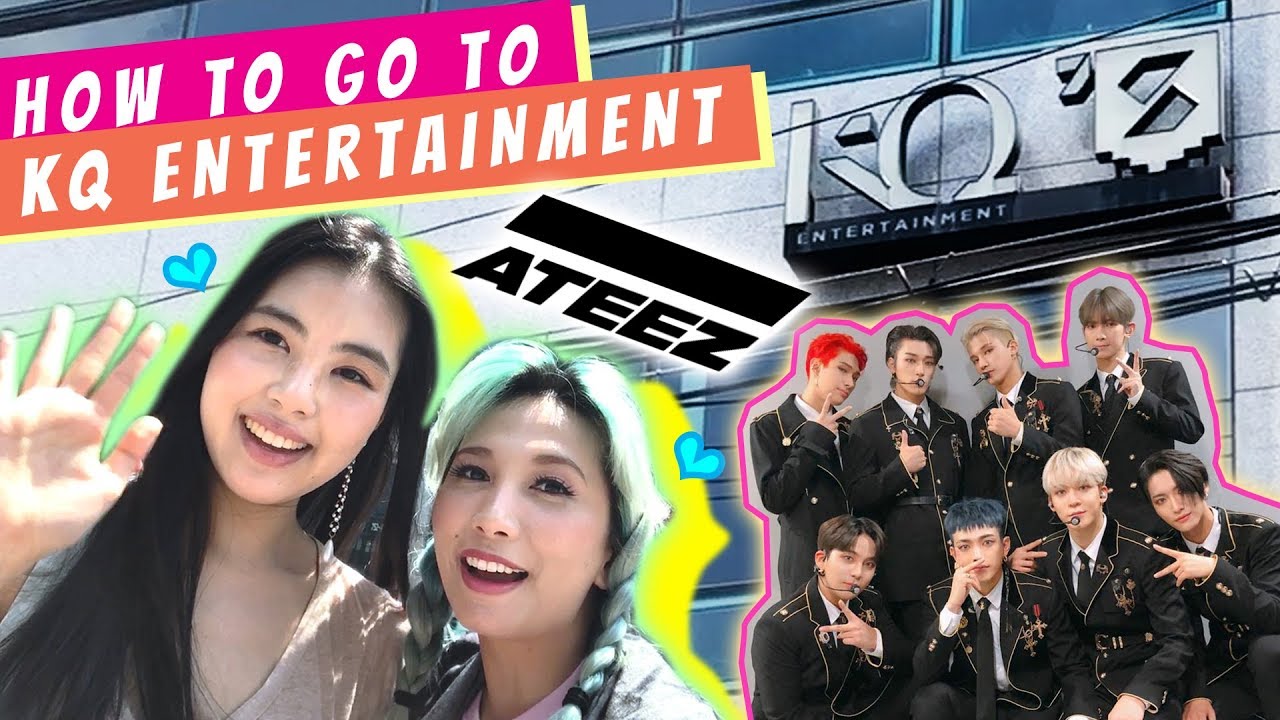 GOING TO ATEEZ BUILDING -- KQ ENTERTAINMENT