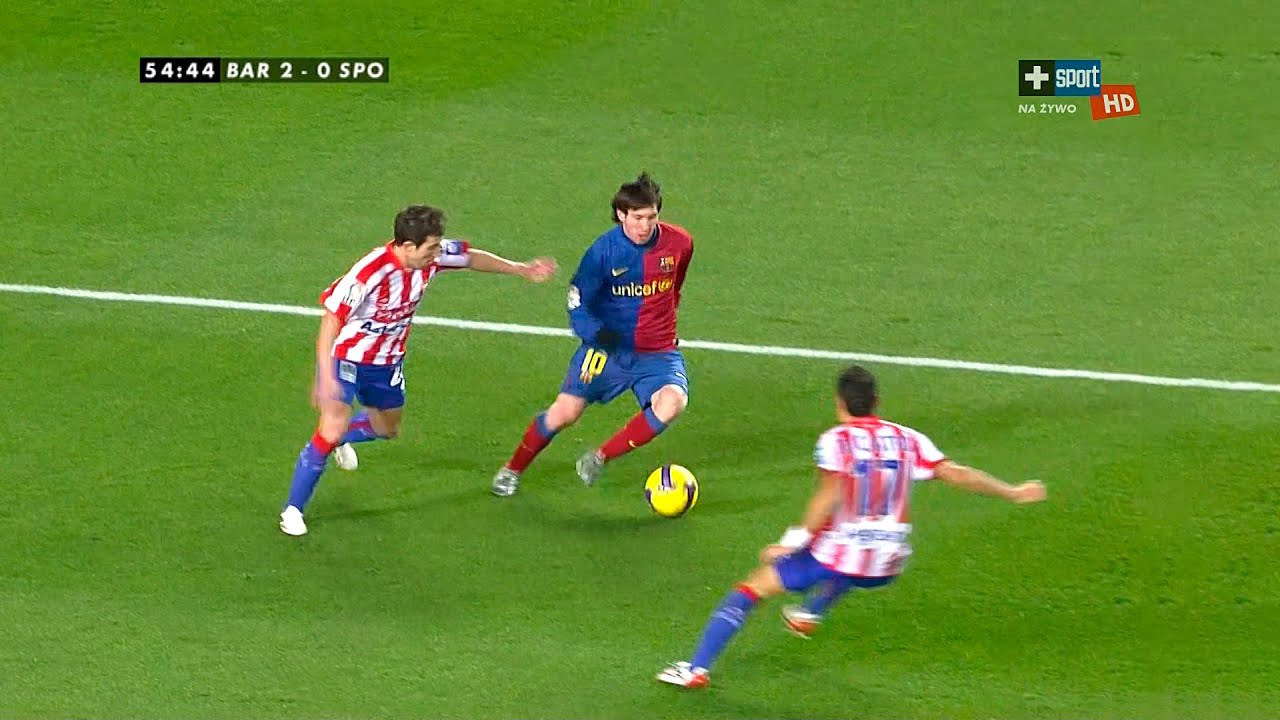 Lionel Messi vs Sporting Gijon (Home) 2008-09 English Commentary HD 1080i