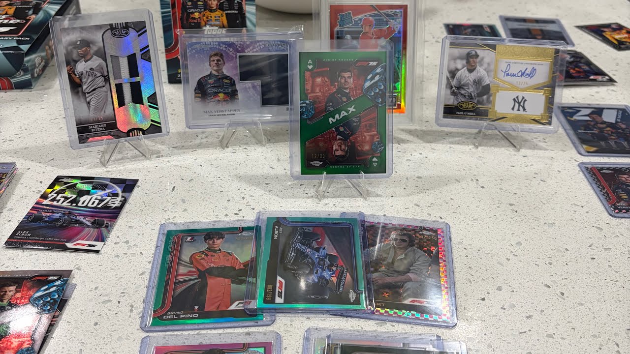 2025 Topps Chrome F1 box Break