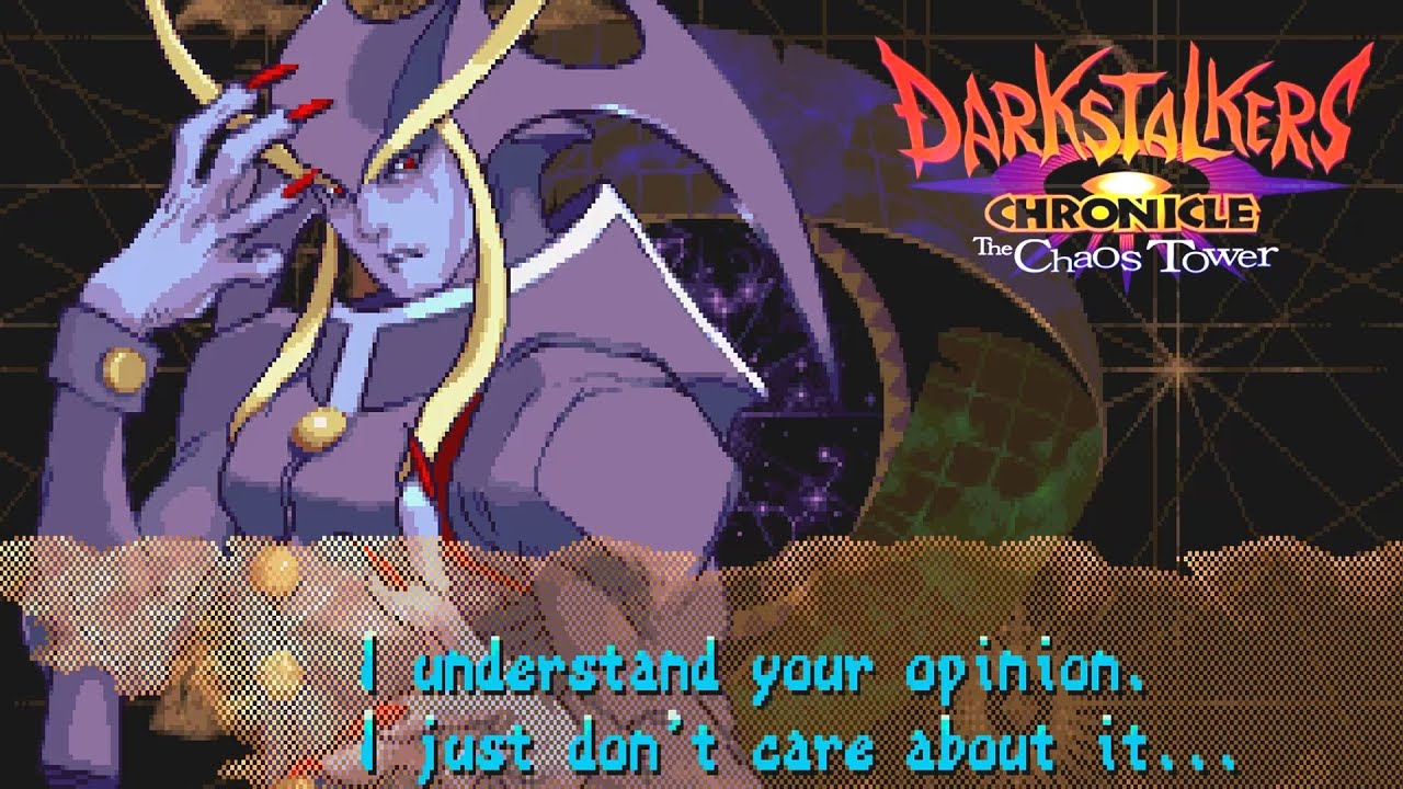 Darkstalkers Chronicle: The Chaos Tower - Jedah Arcade Mode - PSP Gameplay (No commentary)