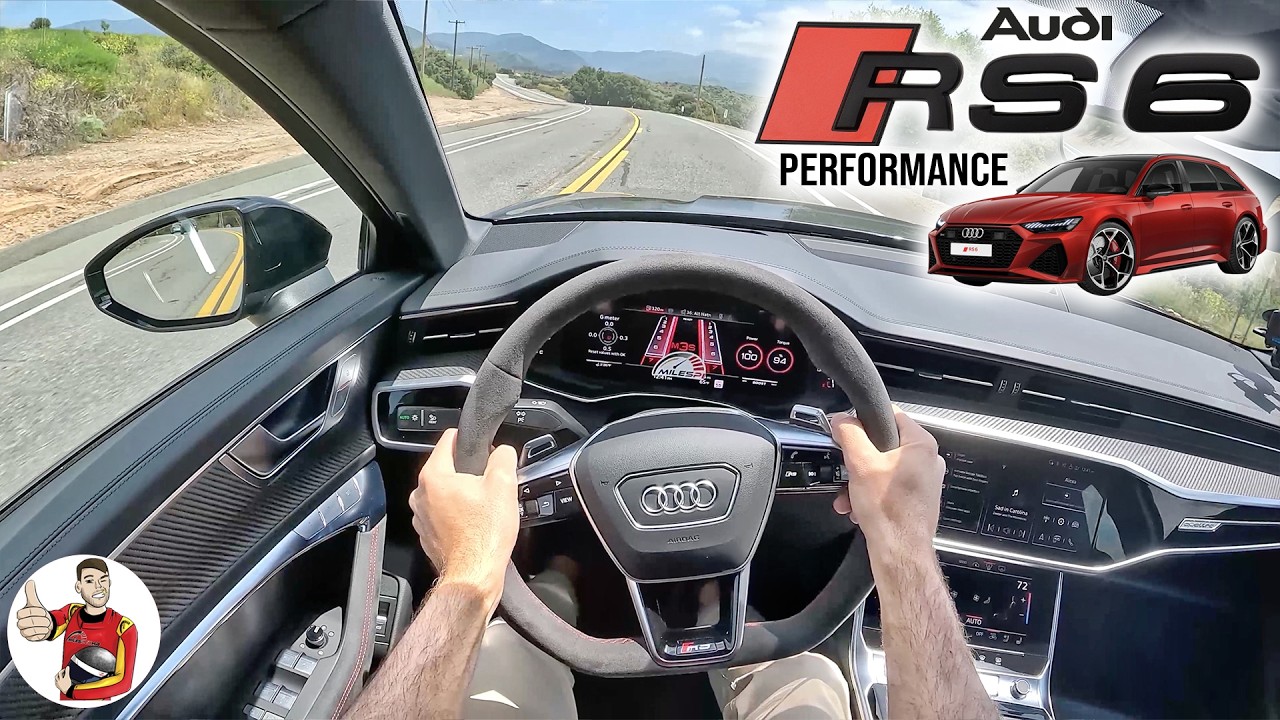 The Audi RS6 Performance is a Wonder[f&uuml;l] Wagon (POV Drive Review)