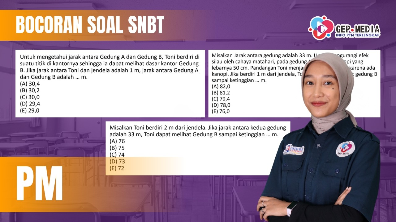 Bocoran Soal SNBT 2026 PM  | GEP Media