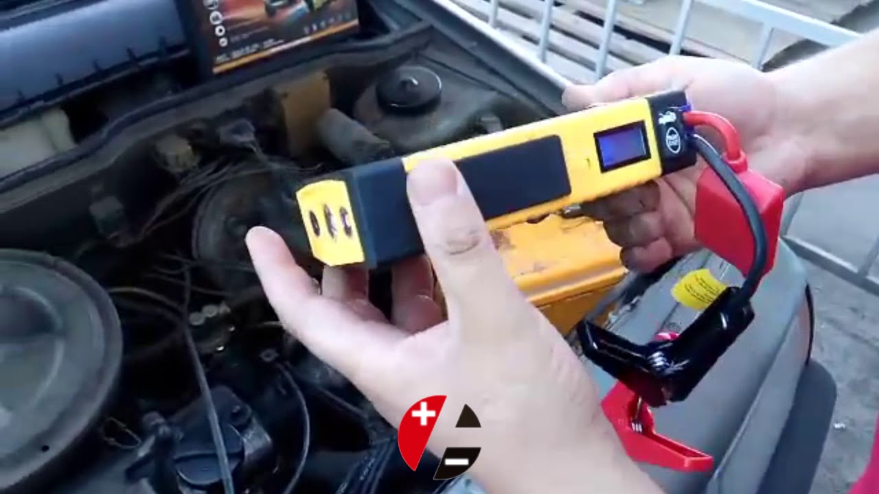 НЕ ПОВЕРИТЕ! Запуск авто с помощью Jump Starter'a High Power 12000