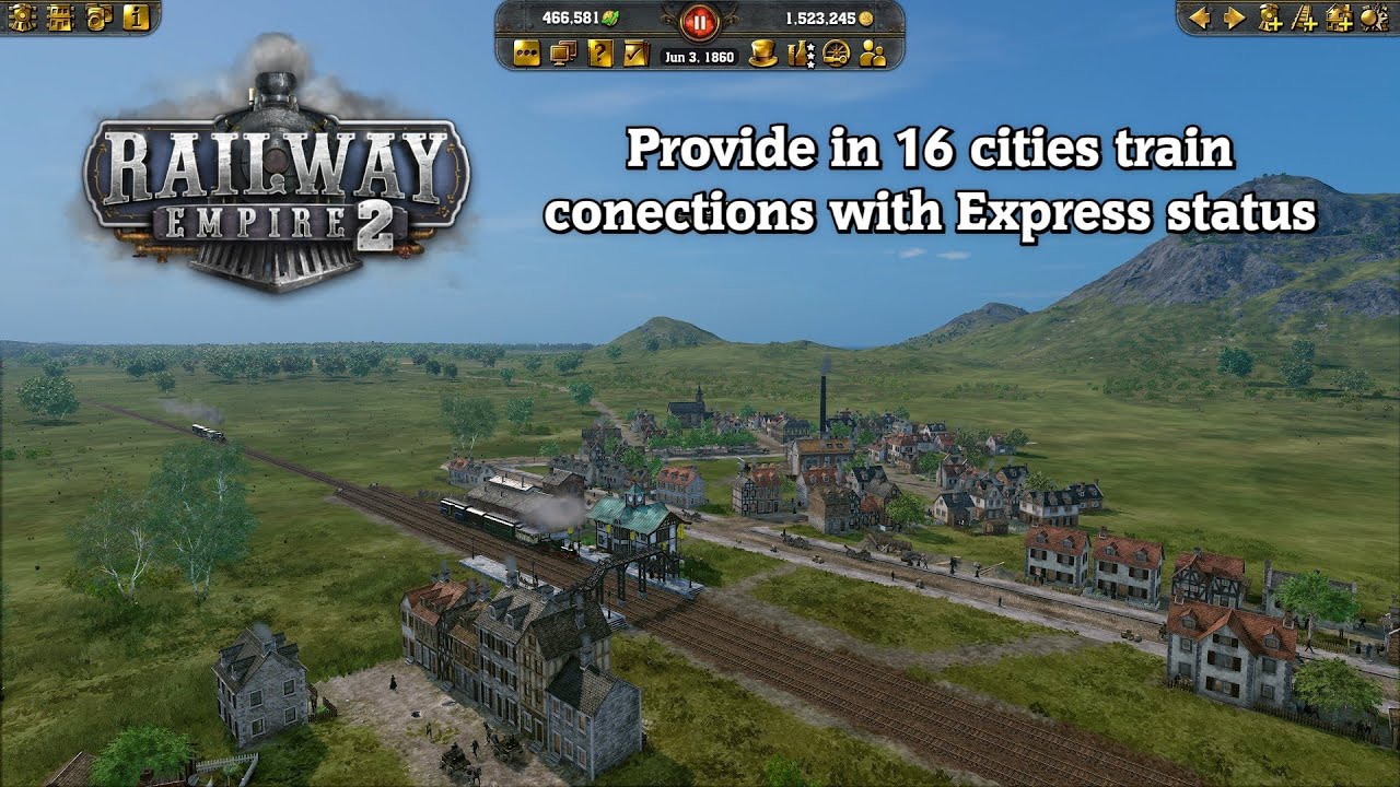 Railway Empire 2 - Difficult Scenario with the Gangster - Part 1 - Western Europe