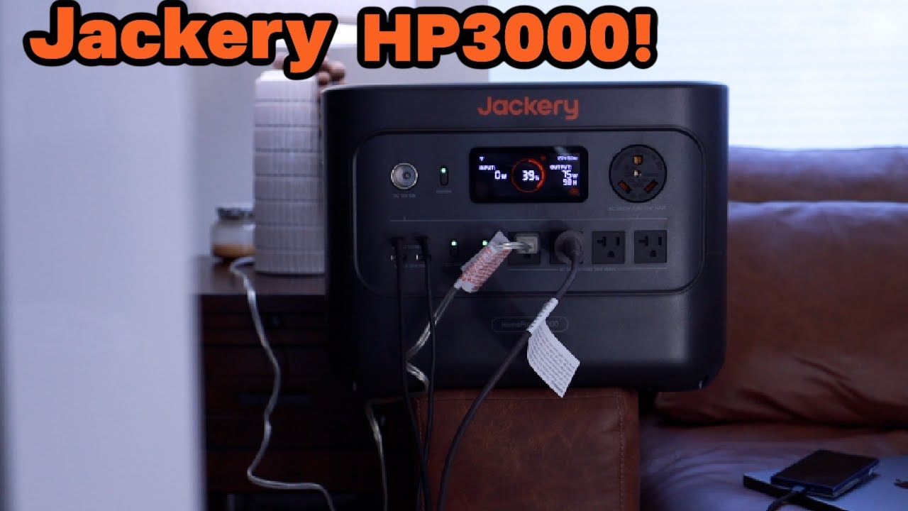 Keep Your Fridge Running 2 Days Without Power! Jackery HomePower 3000