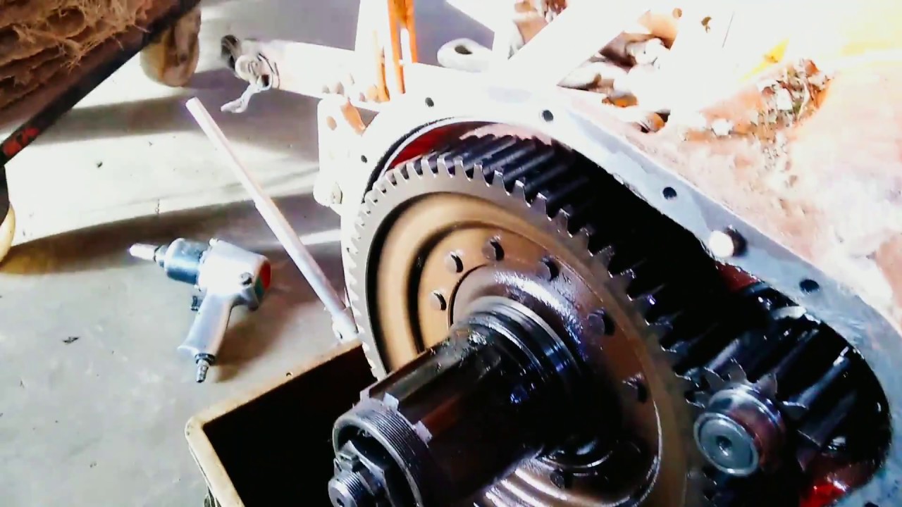 Trattore Fiat 455 come è fatto il riduttore