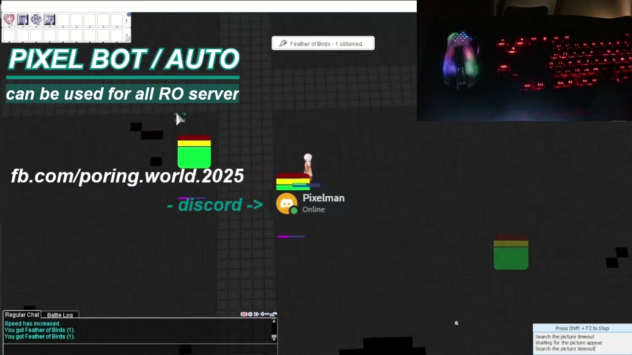 Ragnarok Auto Attack / Pixel bot