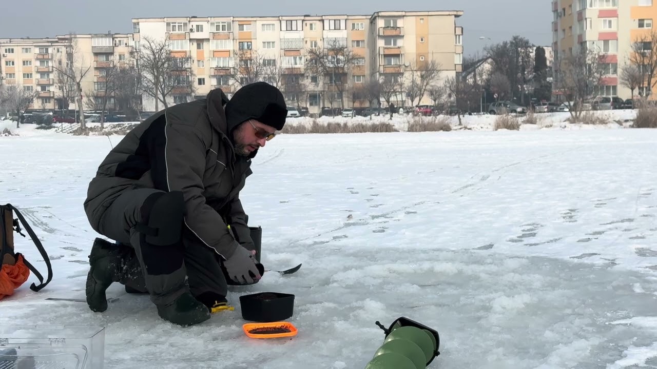 Pescuit la copcă , Lacul 3 Cluj Napoca !