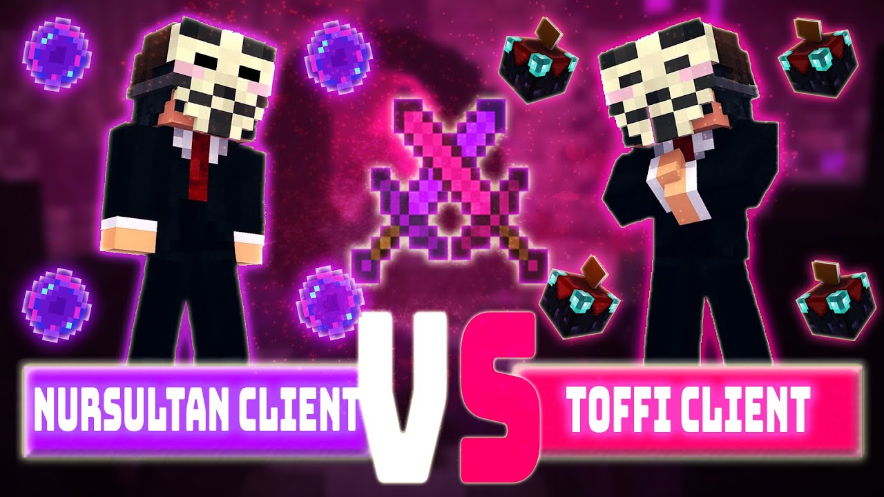 Nursultan VS Toffi Client | ЧИТЫ НА МАЙНКРАФТ