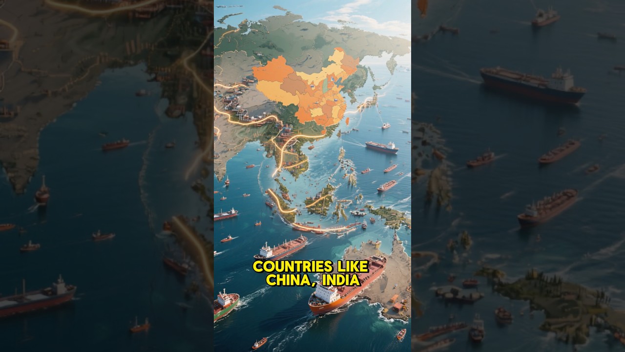 Strait of Hormuz Explained &ndash; Why It Matters 🌍 #globeverse #straitofhormuz #oil #oilcrisis #iran