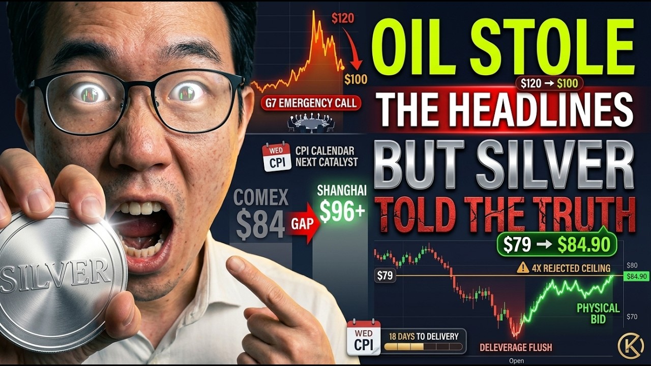 JUST IN: OIL STOLE THE HEADLINES — BUT SILVER JUST TOLD THE TRUTH