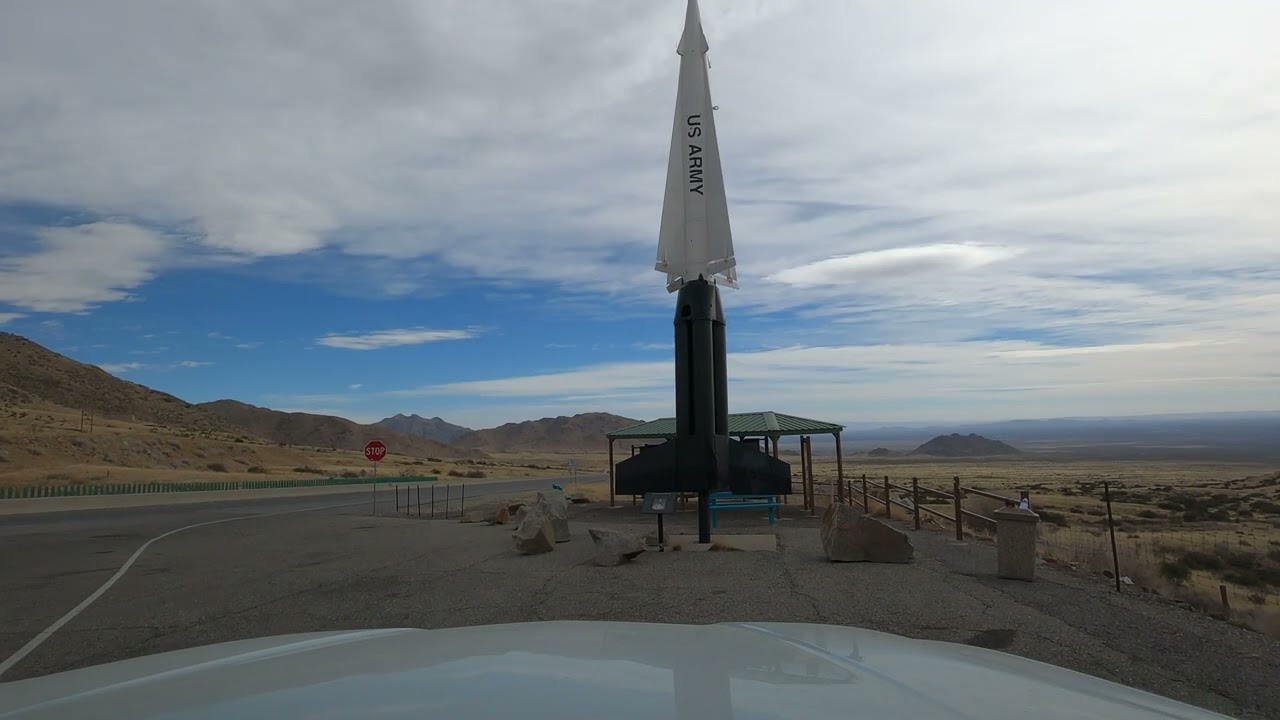 Driving Part 1 from Las Cruces, New Mexico to White Sands National Park