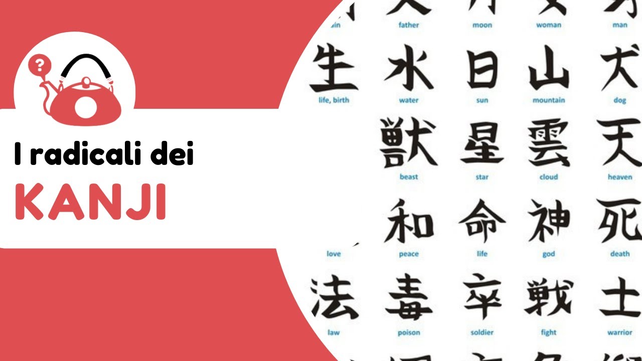 Imparare i KANJI senza impazzire si può, ecco come funzionano i RADICALI