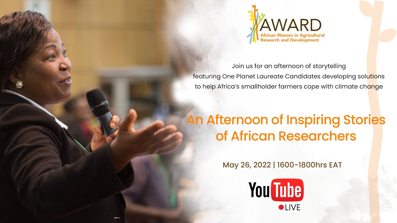 An Afternoon of Inspiring Stories of African Agriculture Featuring One Planet Laureate Candidates