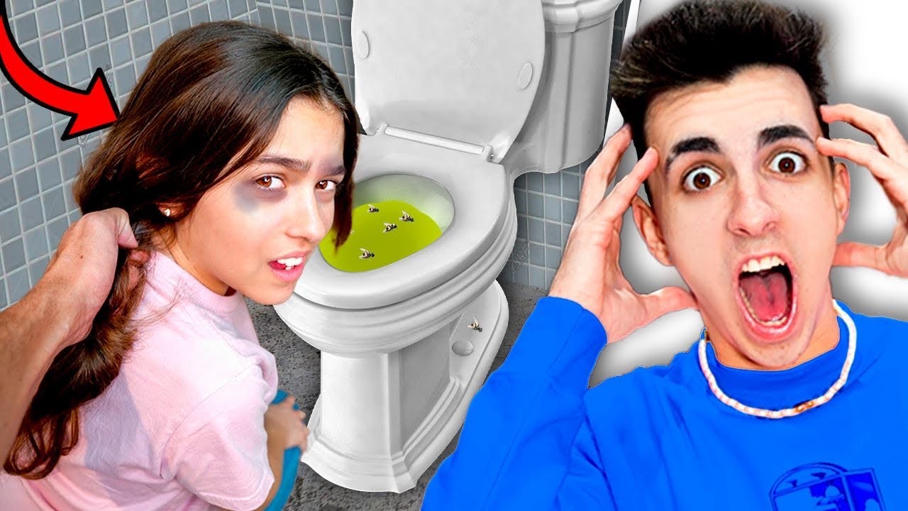 LA NIÑA POPULAR METE LA CABEZA DE MI HIJA EN EL VATER…