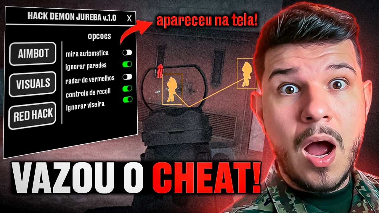 VAZOU a TRAPA&Ccedil;A NA TELA! VERDADEIRO OU CHEATER no ARENA BREAKOUT EP3