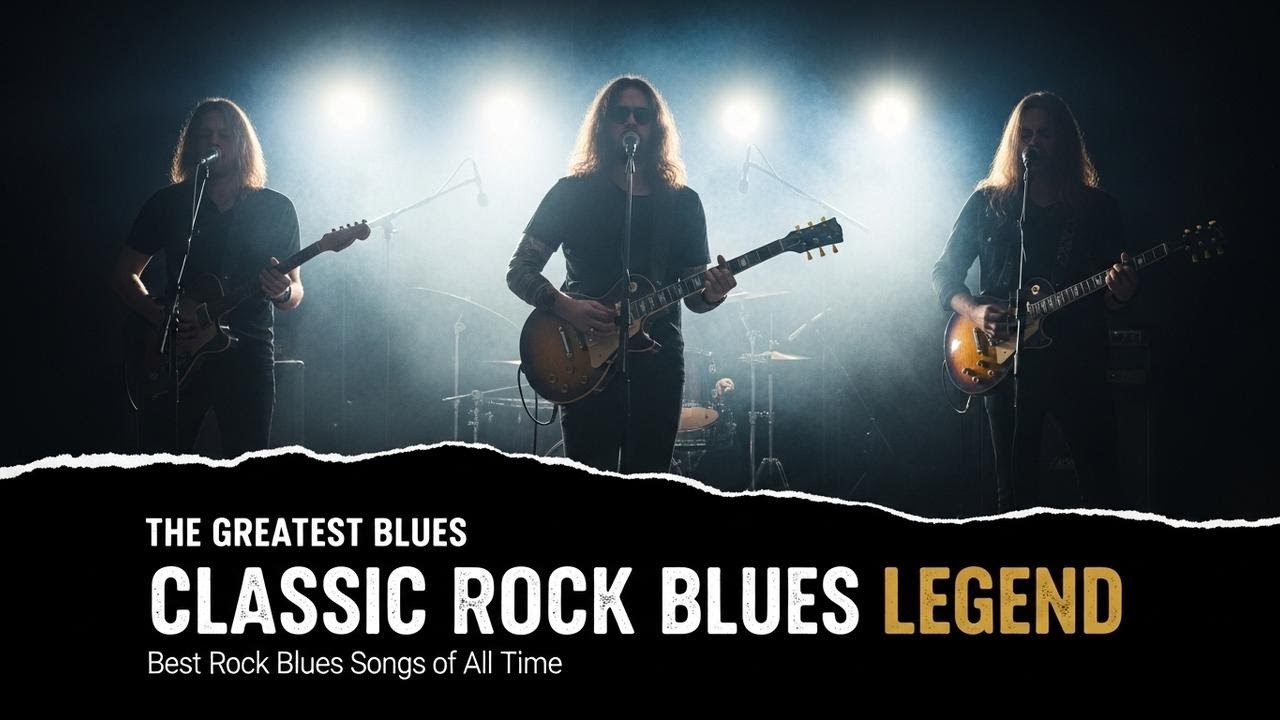 Jimi Hendrix, ZZ Top, Muddy Waters, Eric Clapton, BB King – Old School Blues Rock Groove