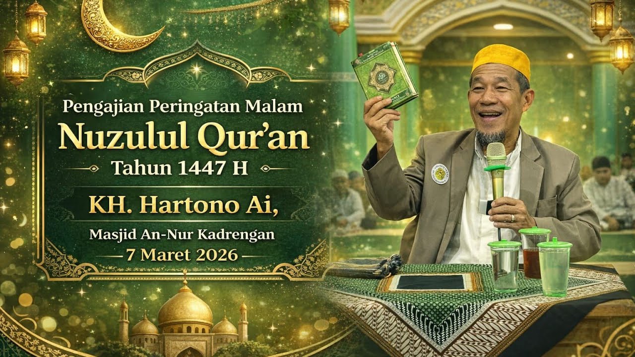 PECAH!!! Pengajian Lucu Ustadz KH. Hartono Ai, masjid An-Nur Kadrengan